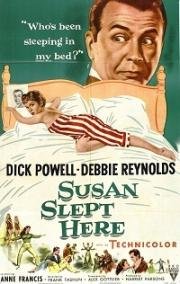 Сьюзен спала здесь (Здесь спала Сьюзен) (Susan Slept Here) 1954